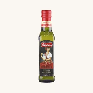 La Española Chilli flavoured extra virgin olive oil (a la guindilla), spicy, from Andalusia, bottle 250 ml main