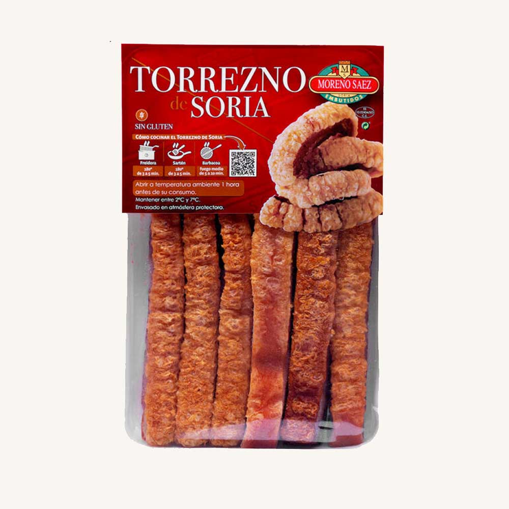 Moreno Saez Torrezno de Soria (marinated pork belly pre-cooked), medium tray 470 g main