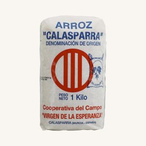 Virgen de la Esperanza Calasparra rice (arroz), DO Calasparra, from Murcia, bag 1kg