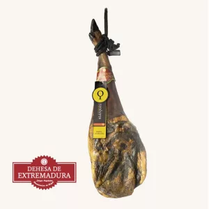 Blázquez Acorn-fed 100% Ibérico shoulder ham, black-label Pata Negra, DO Dehesa de Extremadura, whole leg 6kg